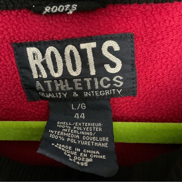 Vintage 90 Roots Oversized Fleece Full Zip Jacket - Picture 3 of 6